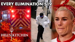 Every Elimination From Season 19 of Hell's Kitchen