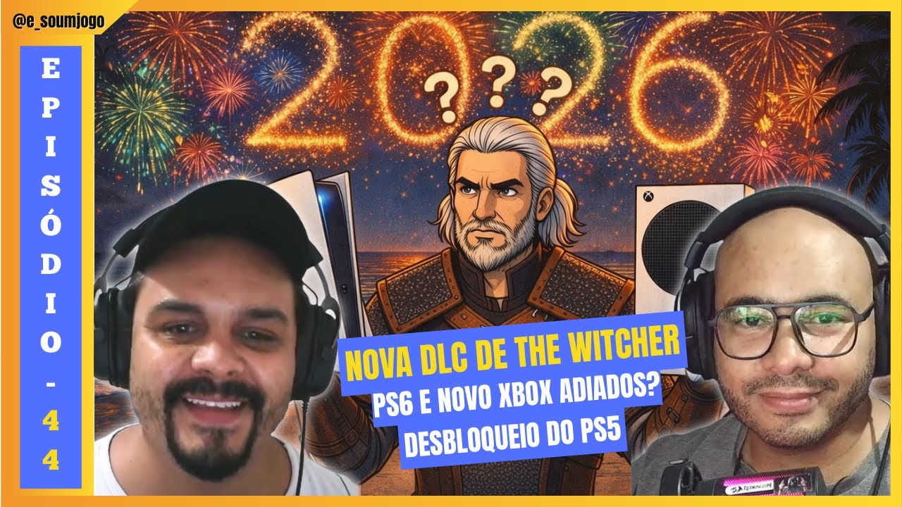 44 - Nova DLC de The Witcher 3? PS5 Desbloqueado?