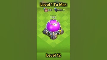 Clash of Clans | Elixir Storage Evolution (Level 1 to Max) 🔥 #shorts
