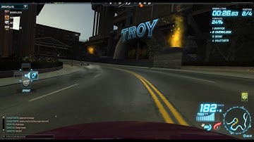 NFS World [WE2] / Team Battle / LATERF1RE vs STR / 40:38 /