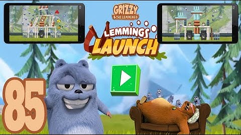 Grizzy and the Lemmings: Lemming Launch - Gameplay Walkthrough - Part 84 (Android, IOS)
