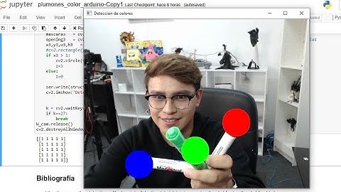 Visión Artificial 04 .- Detección de colores y Arduino