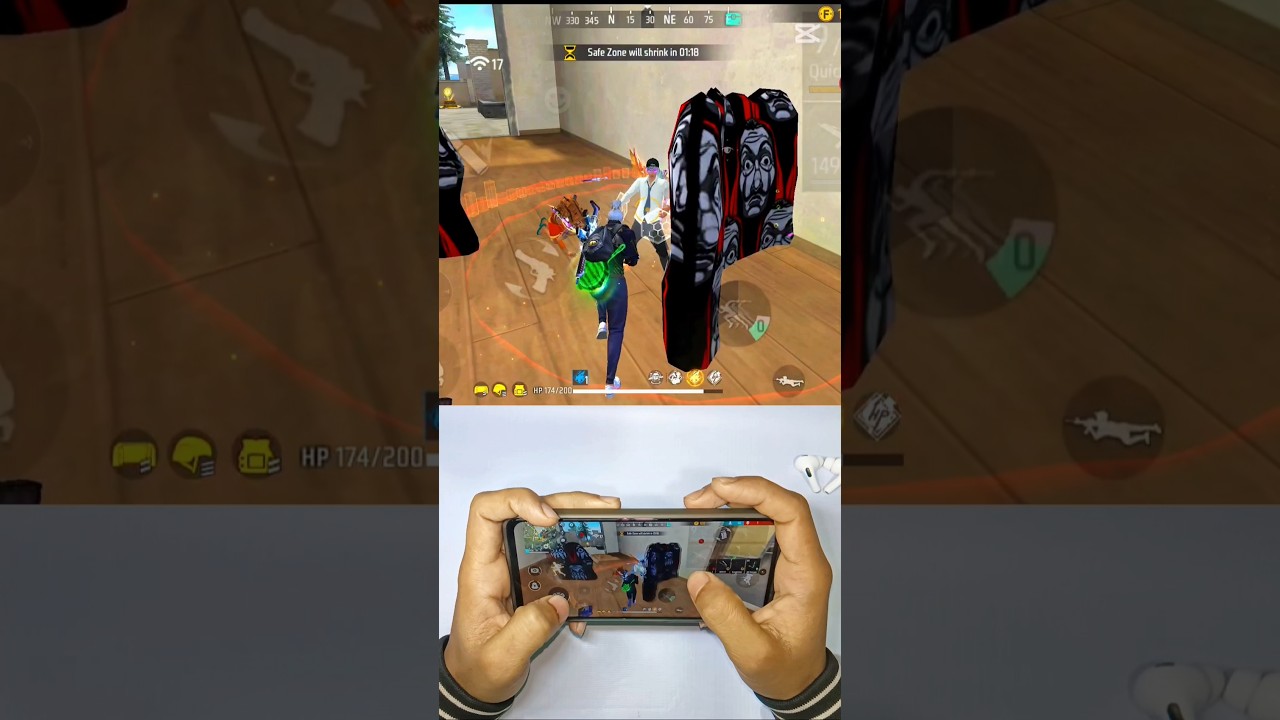 2 Finger Fastest Player Handcam 