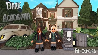 DARK ACADEMIA HOUSE TOUR - Bloxburg Roblox