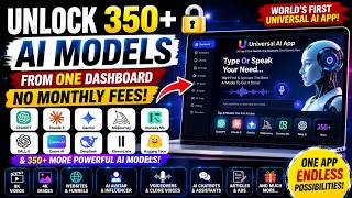 Unlock 350+ AI Models From One Dashboard | No Monthly Fees Ever