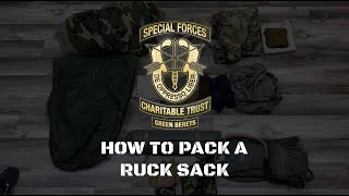 Ruck UP for the Regiment | How to pack a ruck sack!