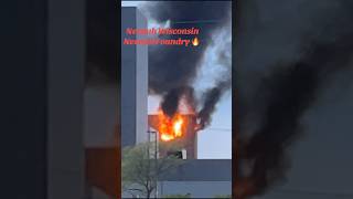 The Neenah Foundry is on fire. Praying for everyone involved 🙏🏻