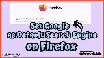 How to Change your default search Engine settings in Firefox Browser #doit_mostafa