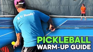 The Essential Shots to Hit During Your Pickleball Warm Up