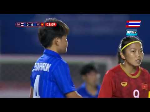 ฟุตบอลหญิงซีเกมส์ 2019  ไทย vs เวียดนาม   8 ธันวาคม 2019