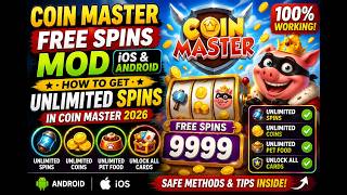 Coin Master Free Spins MOD iOS & Android - How to Get Unlimited Spin in Coin Master 2026 screenshot 3