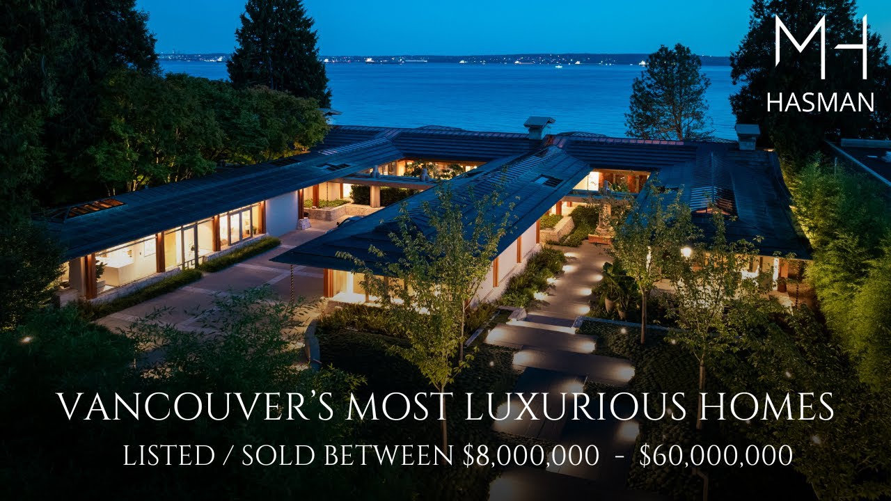 Inside Vancouver’s Finest Luxury Homes ($8M–$60M) | Mansion and Modern House Tour