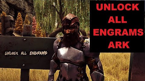 Unlock All Engrams Singleplayer Ark