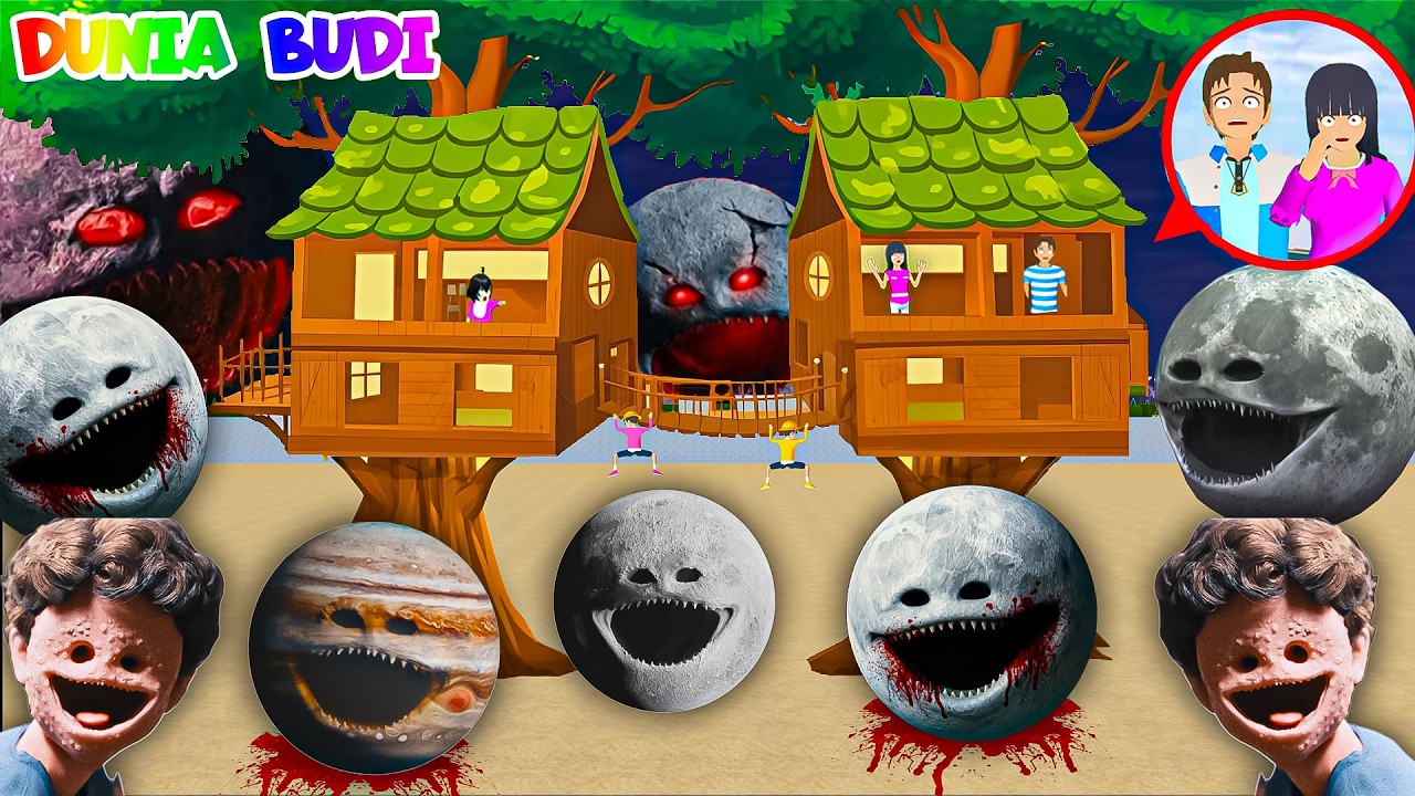 Yuta Mio Buat Rumah Pohon Paling Aman Dari PASUKAN MOON WAKE UP Di Kota Sakura😱