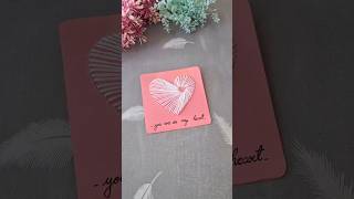 for you 💝 | gift card |#neha_art76 #threadwork #diycard #ytshorts