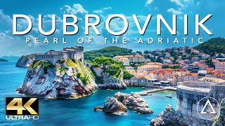DUBROVNIK  CROATIA 4K DRONE FOOTAGE (ULTRA HD)  Croatia Beautiful Scenery Footage UHD