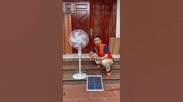 Quạt tích điện năng lượng mặt trời có đáng để mua không ? https://vt.tiktok.com/ZSL63HXxM/