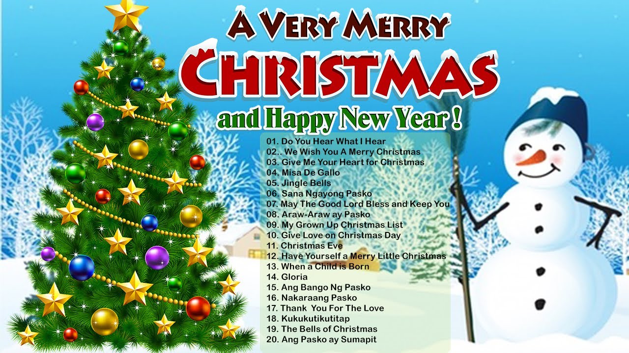 Christmas songs pinoy list