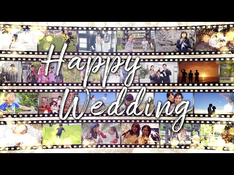 【涙が込み上げる！】結婚式 プロフィール ムービー / 感動はラストのフィルム演出！