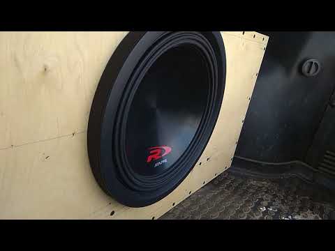 Alpine swr 12d2 + Momo d1500 V2 часть 2