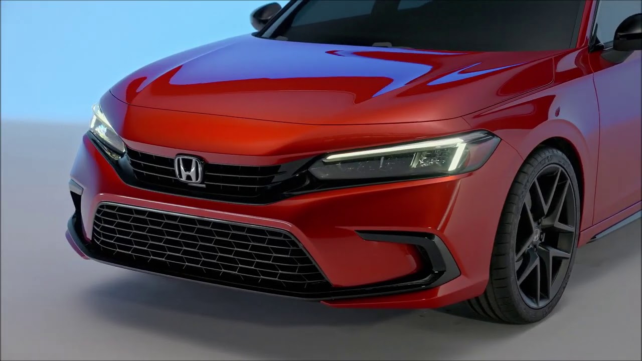 Novo Honda Civic 2022 (11ª geração) - detalhes externos e interior