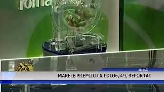 MARELE PREMIU LA LOTO 6 DIN 49