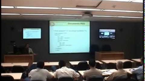 XML en aplicaciones RSS (2/3)