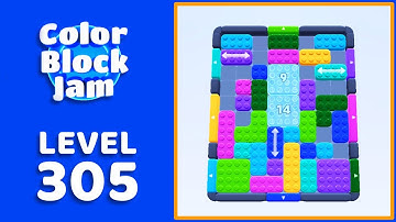 Color Block Jam Level 305 [Solution Walkthrough]
