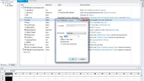 03 - HPE UFT Script Parameters