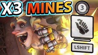 How to get 3 MINES as JUNKRAT - Secret Tech