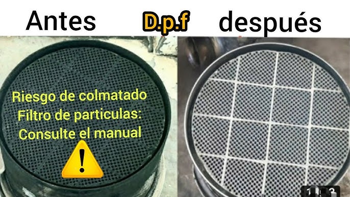 Cómo limpiar el filtro de partículas?