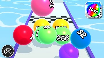 Ball Run 2048 - Gameplay Walkthrough Part 72 - Casual Game Levels 634-640 (iOS, Android)