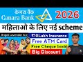 Best saving Account for women - Canara bank angel lavender Savings Account | Benefits, charges 2026