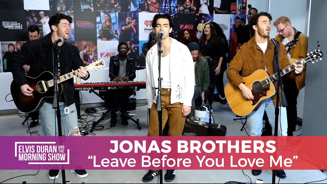 Jonas Brothers - "Leave Before You Love Me" | Elvis Duran Live Jonas Brothers - "Leave Before You Love Me" | Elvis Duran Live