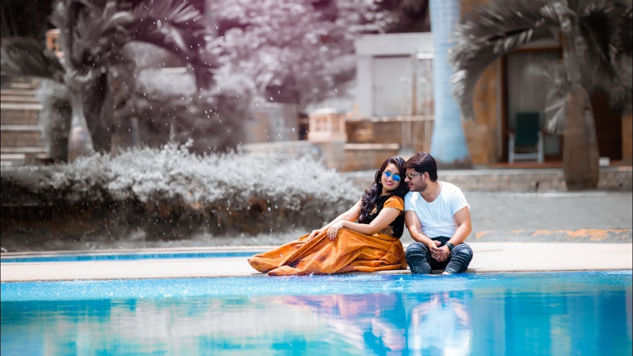 A Couple in a Swimming Pool · Free Stock Photo