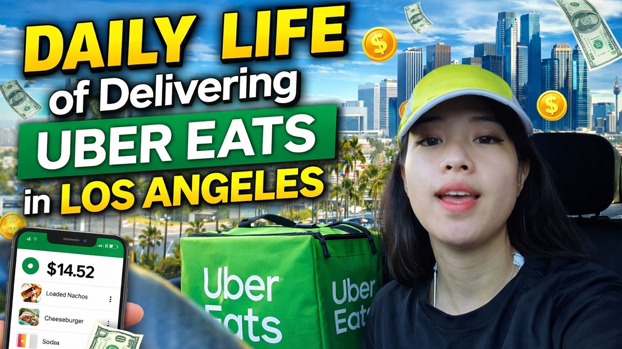 What I go through Delivering Uber Eats in Los Angeles On The Daily! No ...