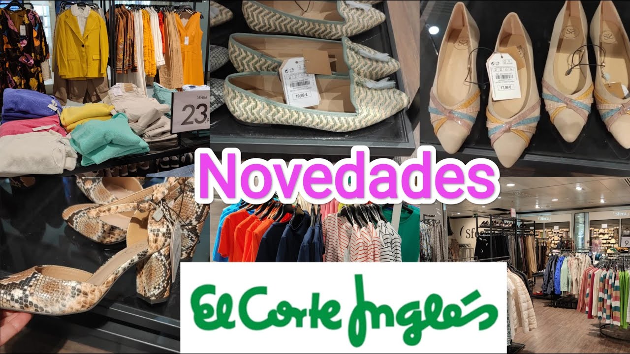 El Corte Nueva Colección 2023 Zapatos Outfits Colores Verano🌷💚 - YouTube