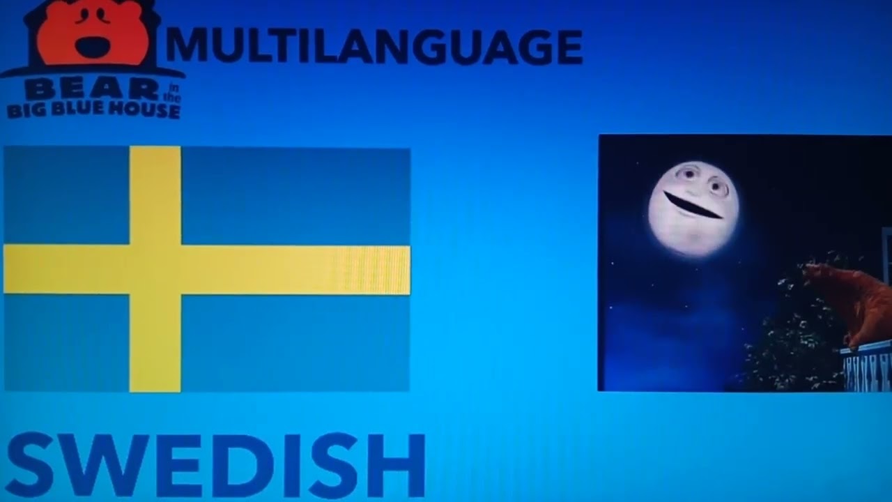 Bear in The Big Blue House - Goodbye Song (Swedish/Svenska)