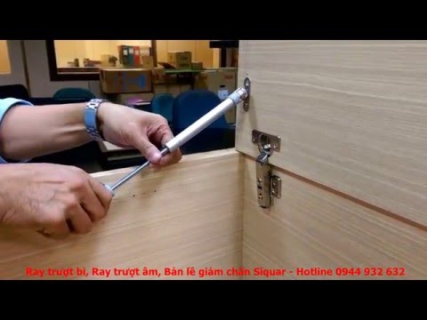 Video Hướng dẫn lắp đặt tay nâng 100N Pittong 100N 0944932632 - youtube