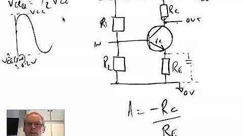 Class A BJT Amplifier Design (Part 1)  Potential Divider Bias, Theory, Tutorial