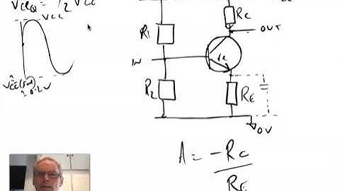 Class A BJT Amplifier Design (Part 1)  Potential Divider Bias, Theory, Tutorial