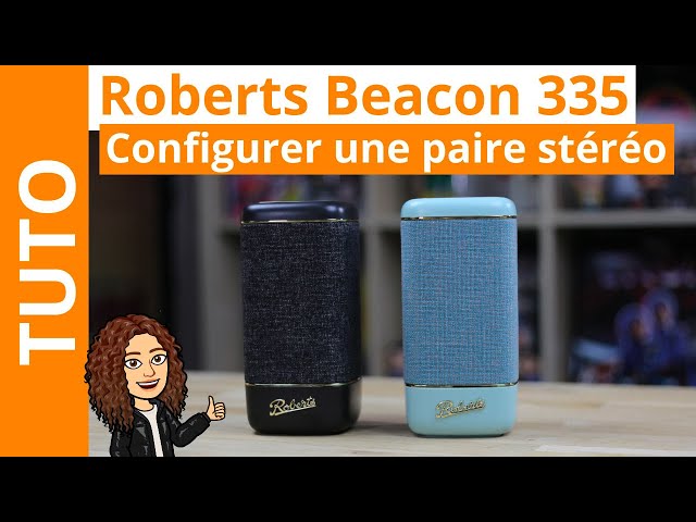 Roberts Beacon 335 : découverte et premier test de l'enceinte Bluetooth  portable vintage 