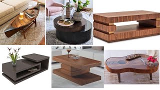 Stylist wooden center table design ideas/ Contemporary wooden center table/ Wooden coffee table