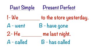 Past Simple Indefinite Vs Present Prefect English Grammar Tenses