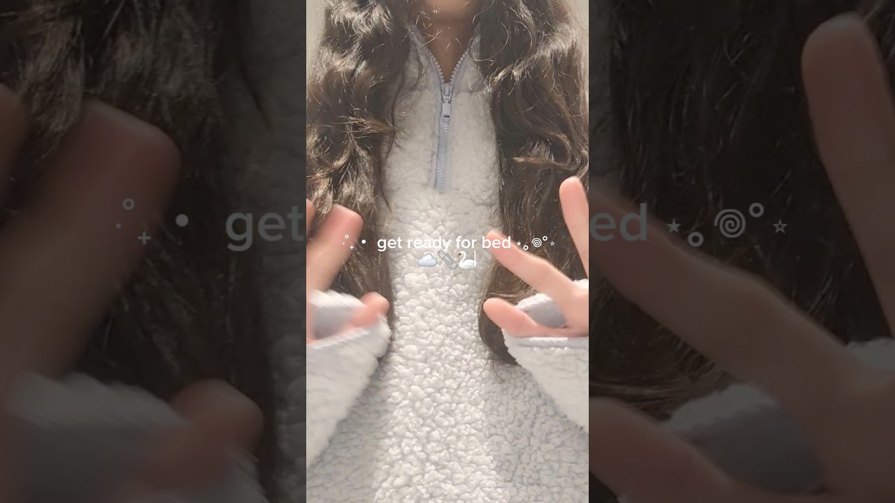 get ready for bed 🎧💤 