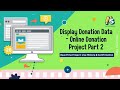 "Send Data in Online Donation Form 💻 | Full Stack Form Handling Tutorial (2025) Part 2