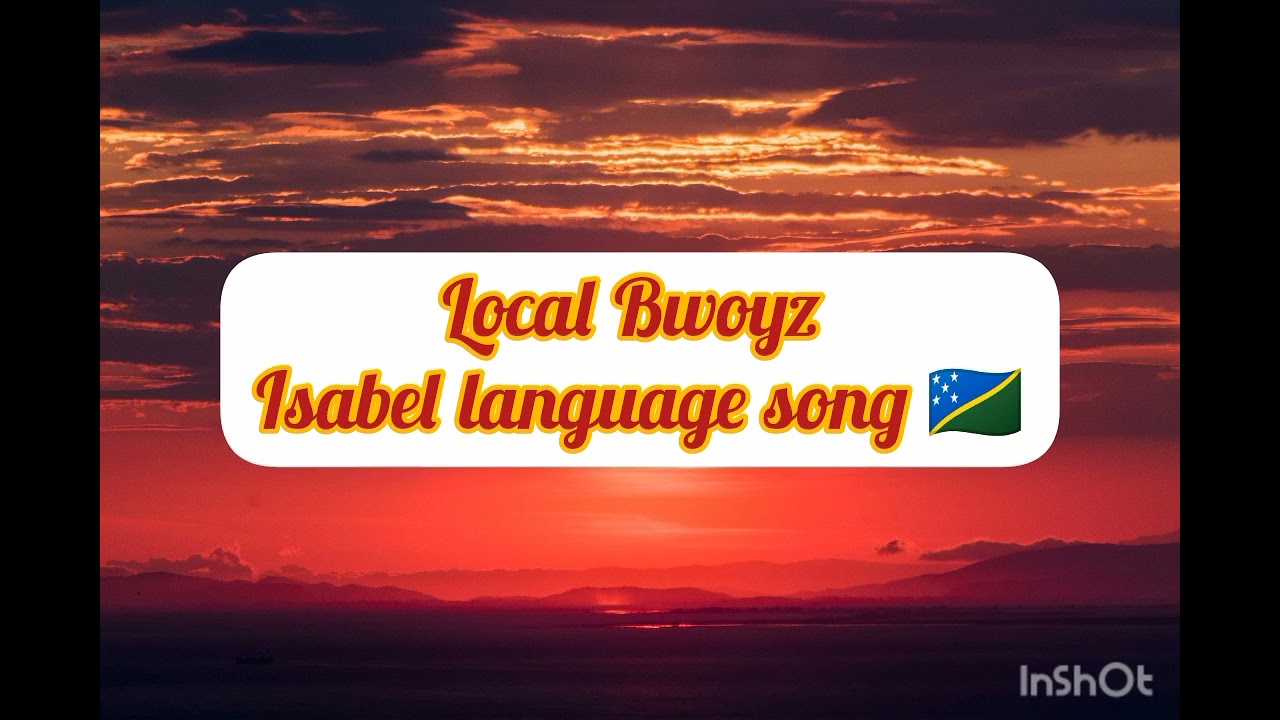Uve gema @ Local Bwoyz AI music Production 🇸🇧🎶 (Isabel language song)