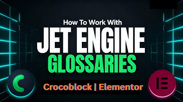How To Work With Jet Engine Glossaries | JetEngine Full Beginners Course - Part 2