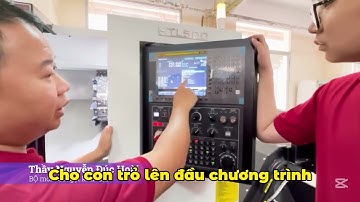 Chạy mô phỏng chương trình gia công trên máy tiện CNC - Tipas - Học cơ khí