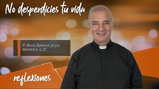 No desperdicies tu vida - Padre Ángel Espinosa de los Monteros